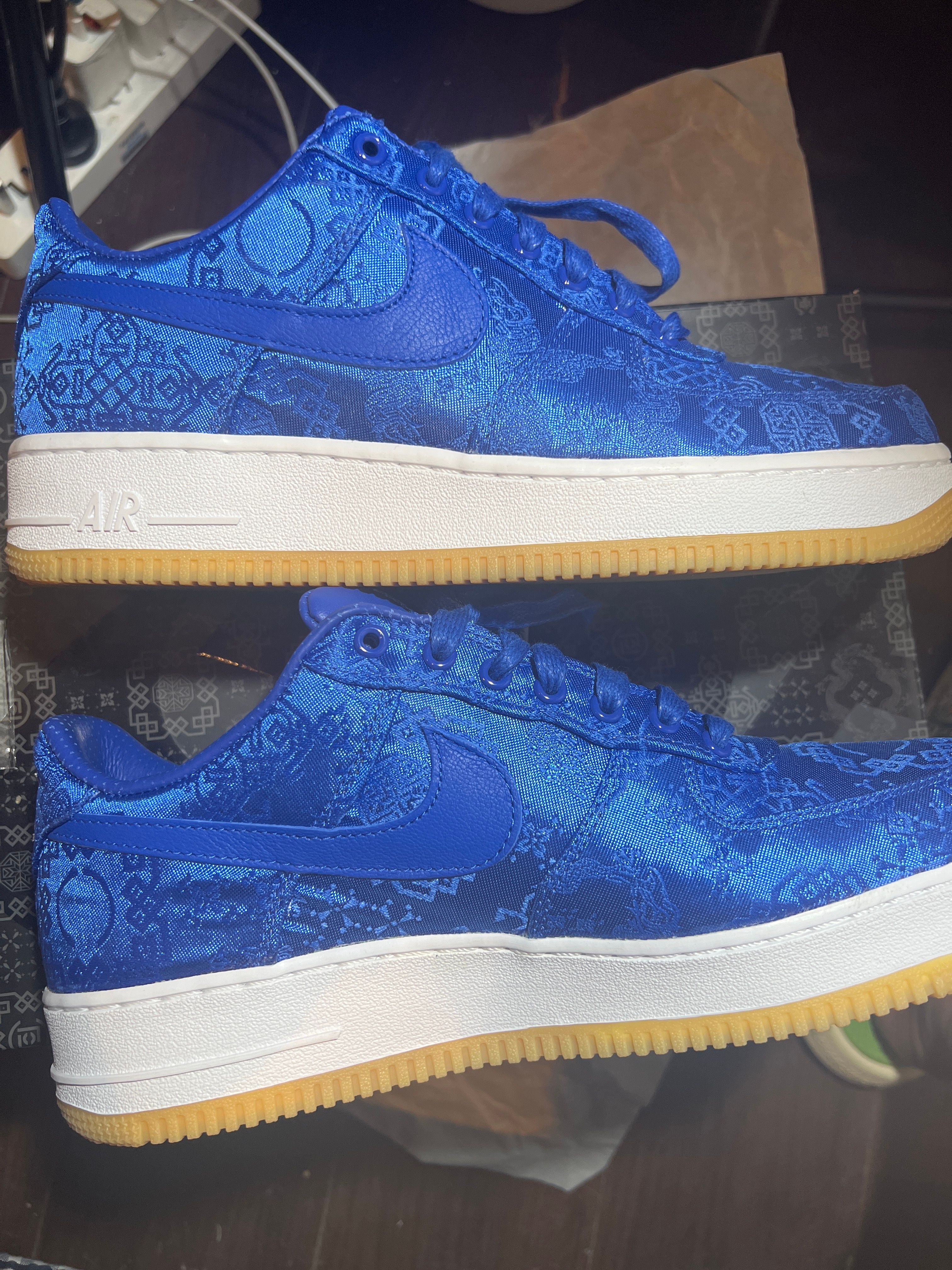 CLOT × Nike Air Force 1 Low "Blue"