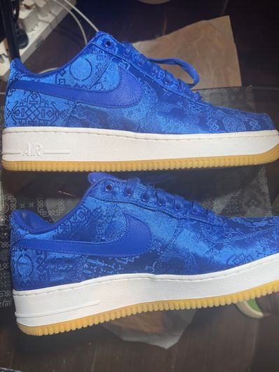 CLOT × Nike Air Force 1 Low "Blue"