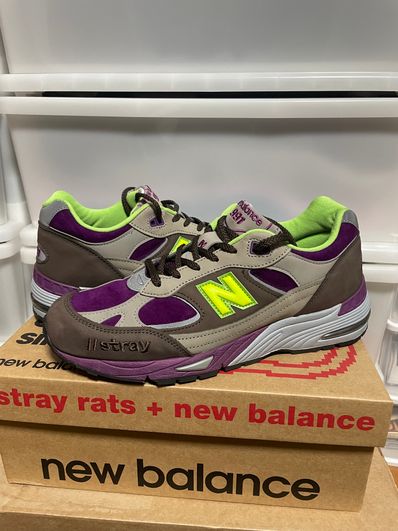 Stray Rats × New Balance 991 Made In England "Purple"