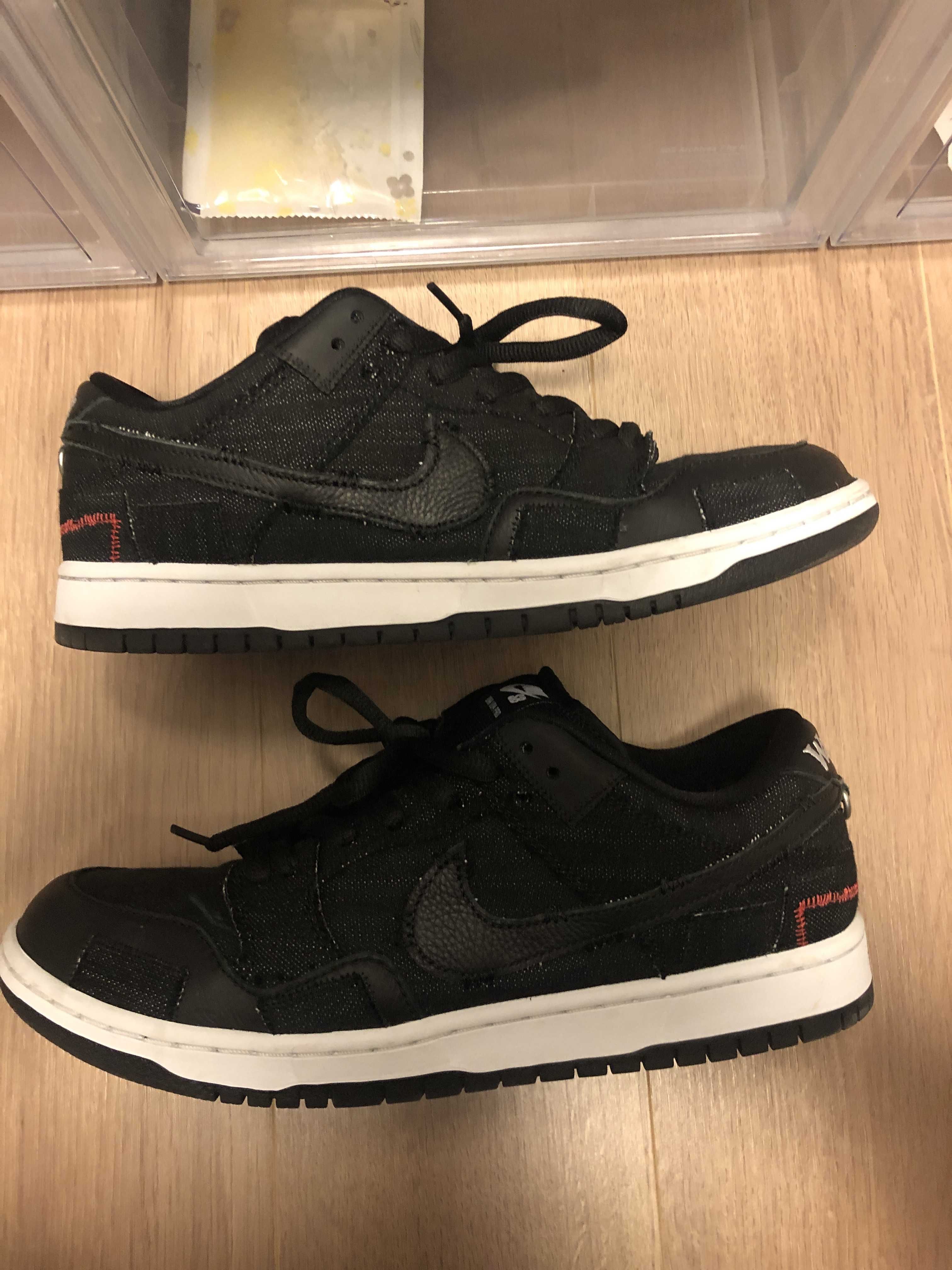 Wasted Youth × Nike SB Dunk Low "Black Denim"(Special Box) / VERDY