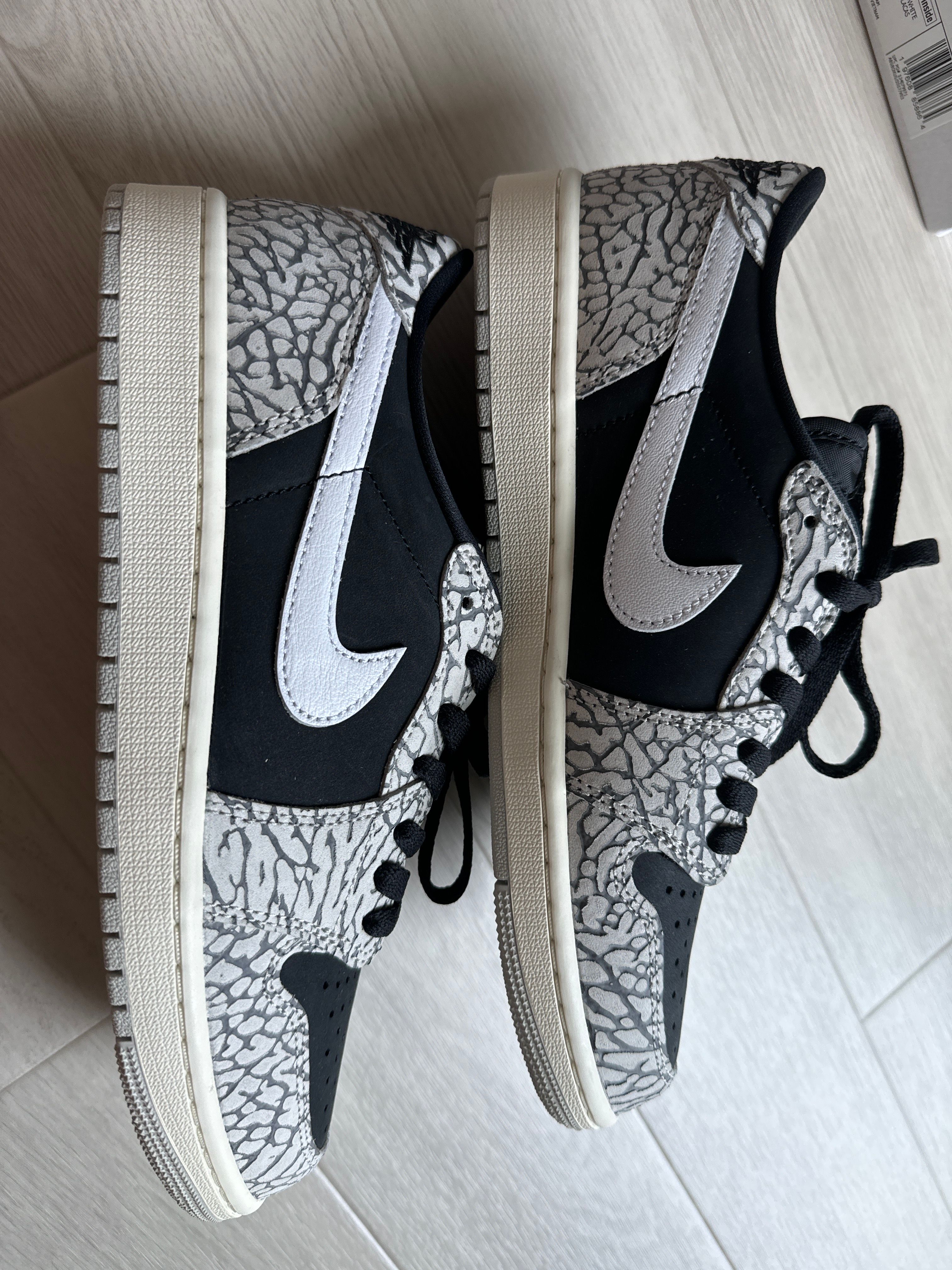 Nike Air Jordan 1 Retro Low OG "Black Cement"