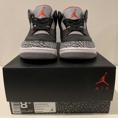 Nike Air Jordan 3 Retro OG "Black Cement" (2018)