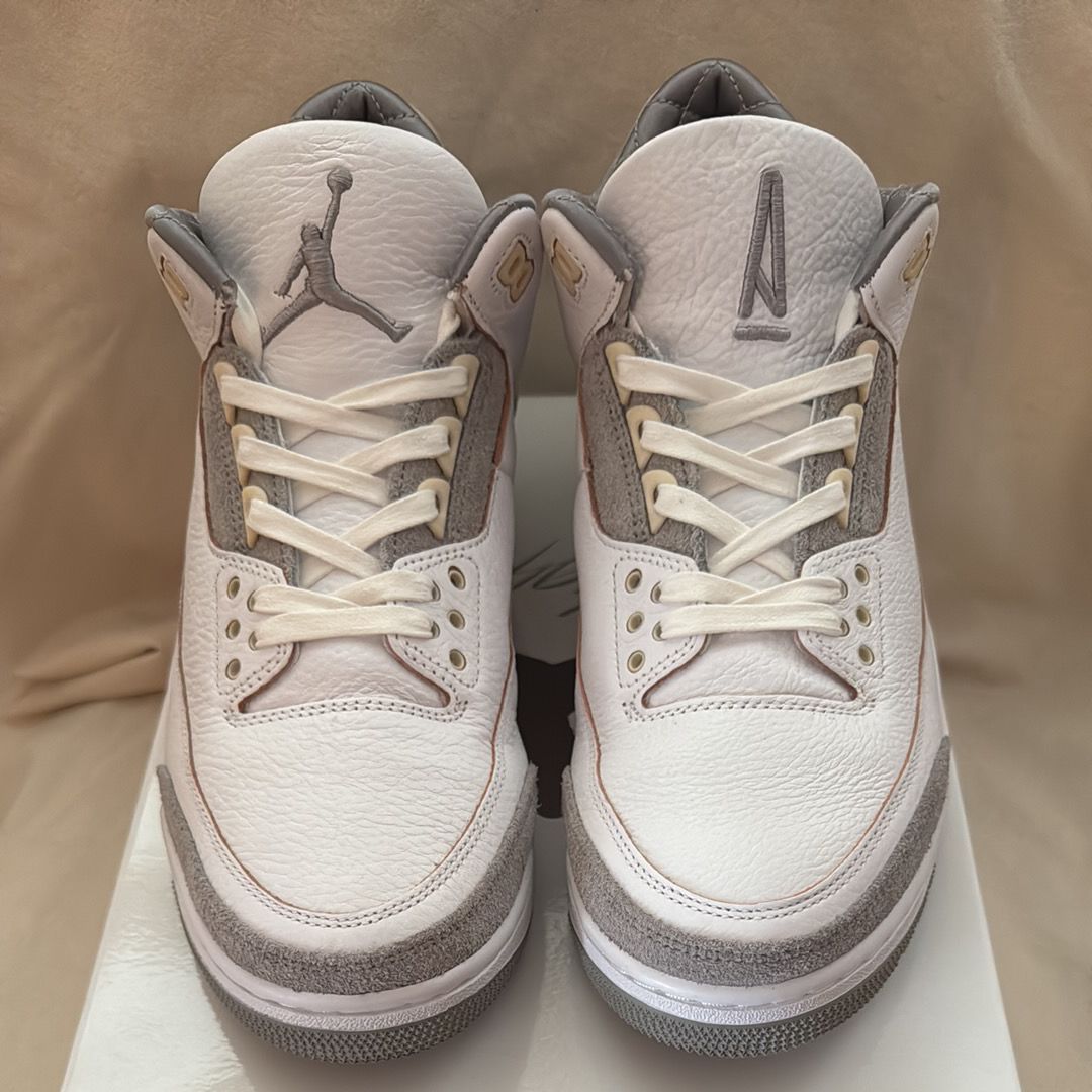 A Ma Maniere × Nike Women's Air Jordan 3 Retro SP "White/Medium Grey Violet Ore"