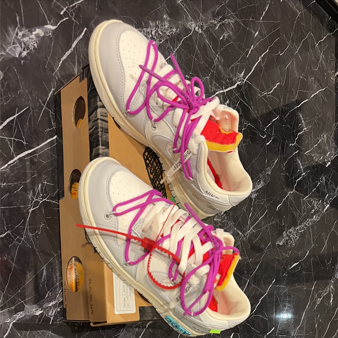 Off-White × Nike Dunk Low 1 of 50 "Lot.45"
