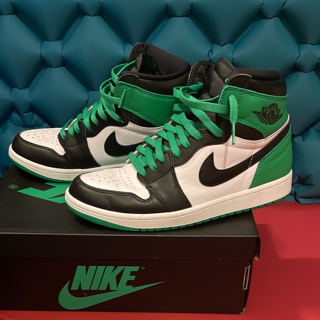 Nike Air Jordan 1 Retro High OG "Celtics/Black and Lucky Green" (2023)