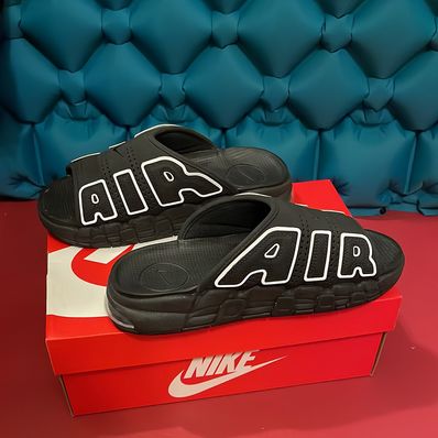 Nike Air More Uptempo Slide "Black" (DV2132-001/DV2137-001)