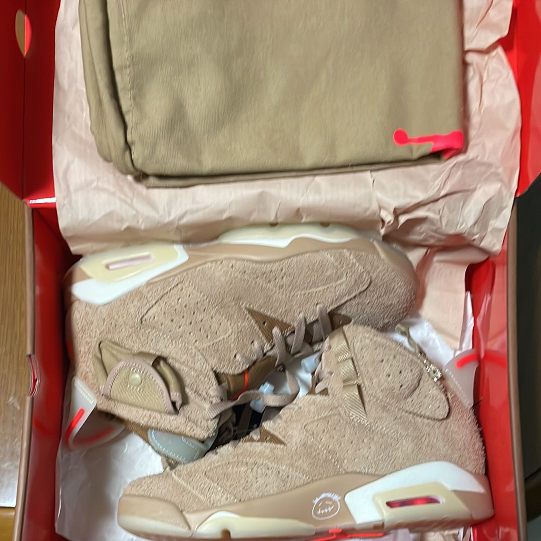 Travis Scott × Nike Air Jordan 6 "British Khaki"