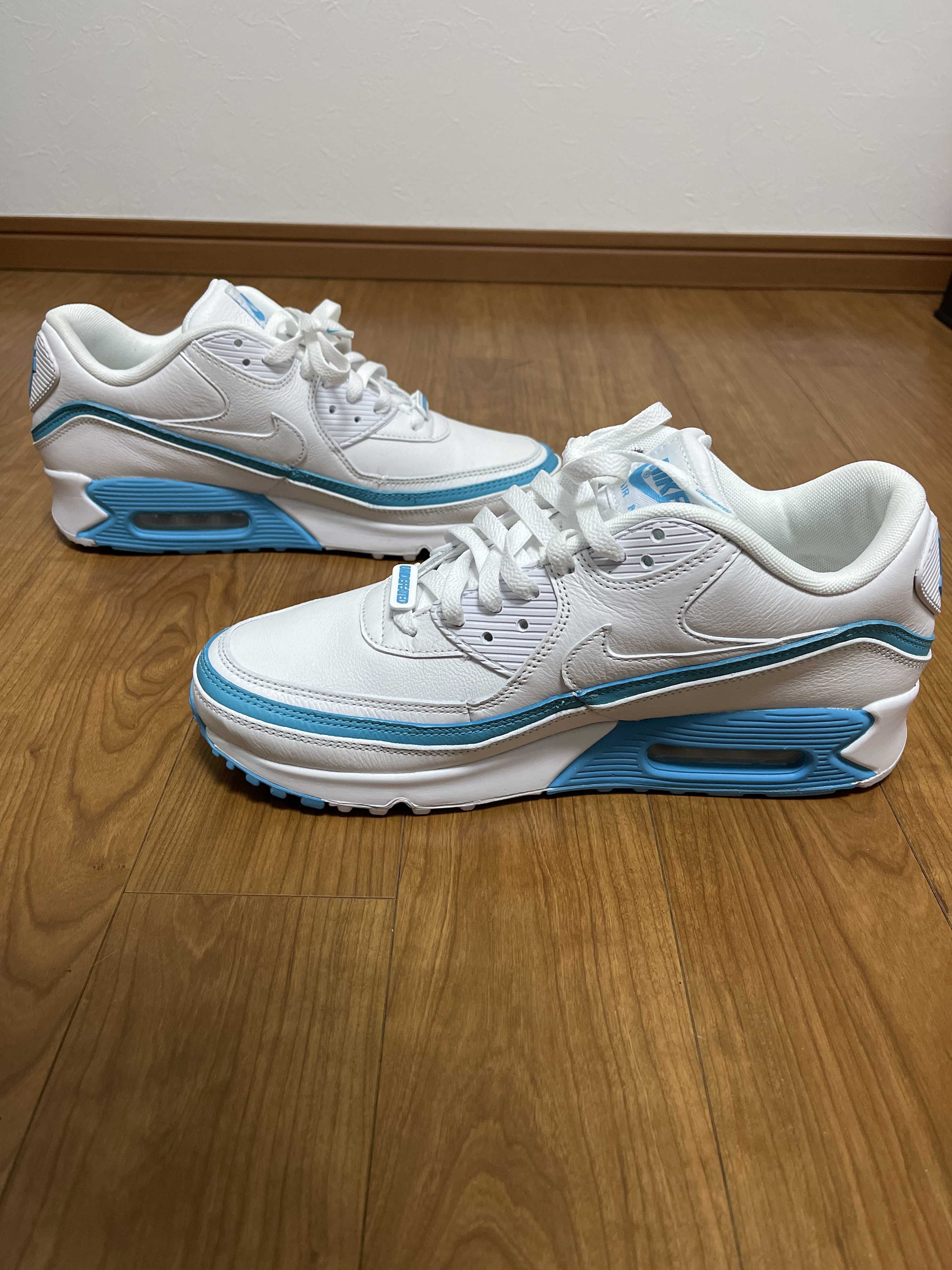 UNDEFEATED × Nike Air Max 90 "White/Blue"
