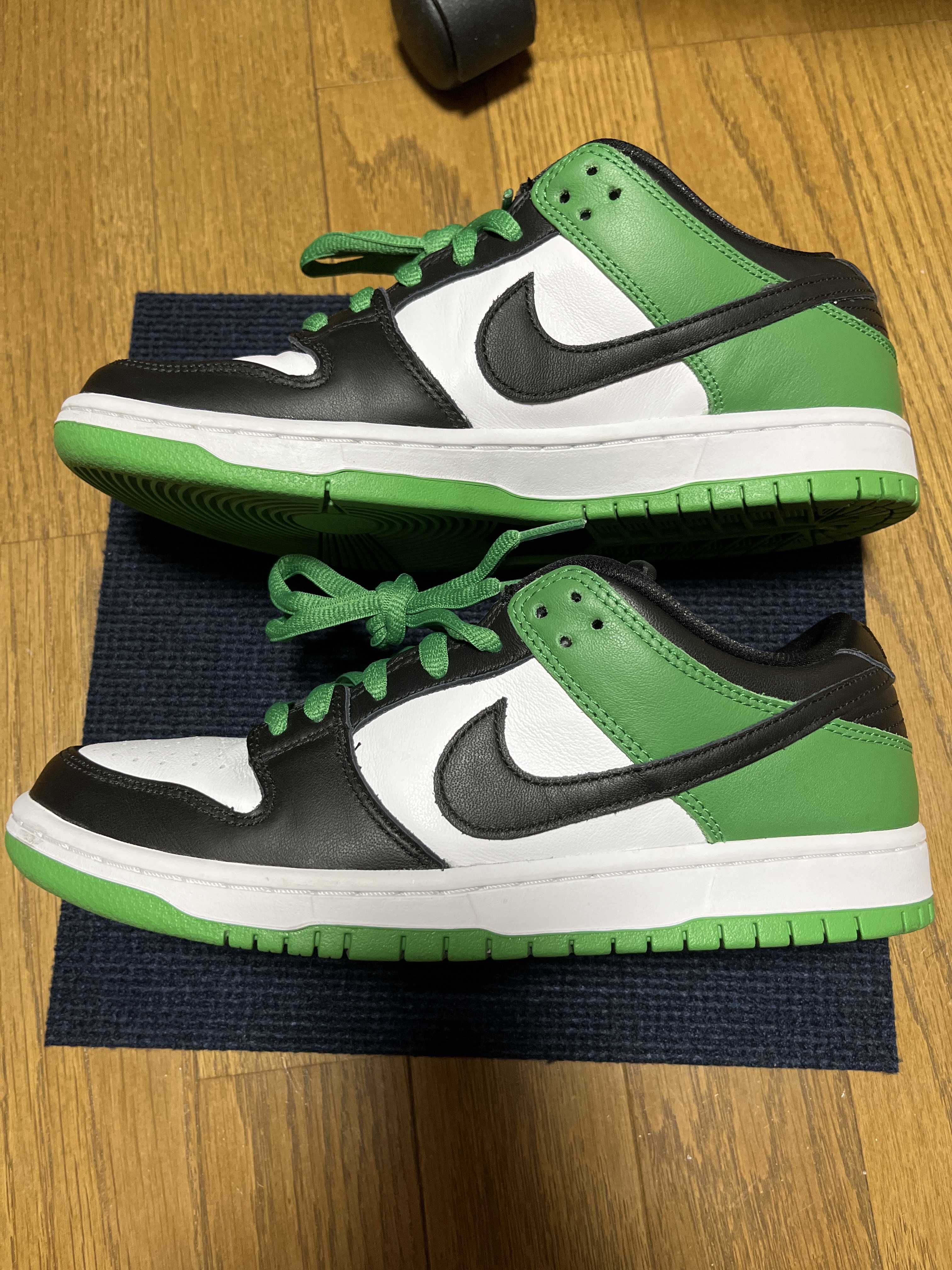 Nike SB Dunk Low Pro "Black and Classic Green"