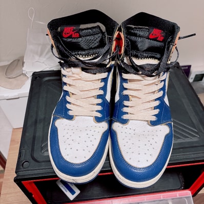 UNION × Nike Air Jordan 1 Retro High OG NRG "Storm Blue/Varsity Red"