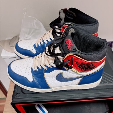 UNION × Nike Air Jordan 1 Retro High OG NRG "Storm Blue/Varsity Red"