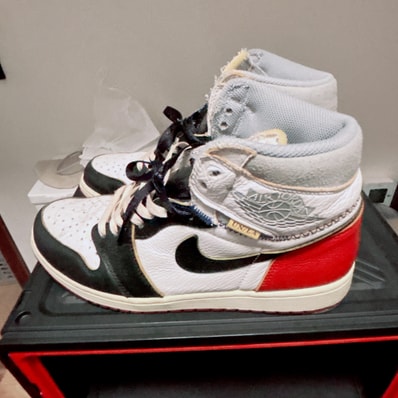 UNION × Nike Air Jordan 1 Retro High OG NRG "Varsity Red/Wolf Grey"