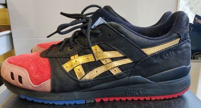 Ronnie Fieg × Asics Gel-Lyte III Tokyo Trio 252.1 "Black/Gold"