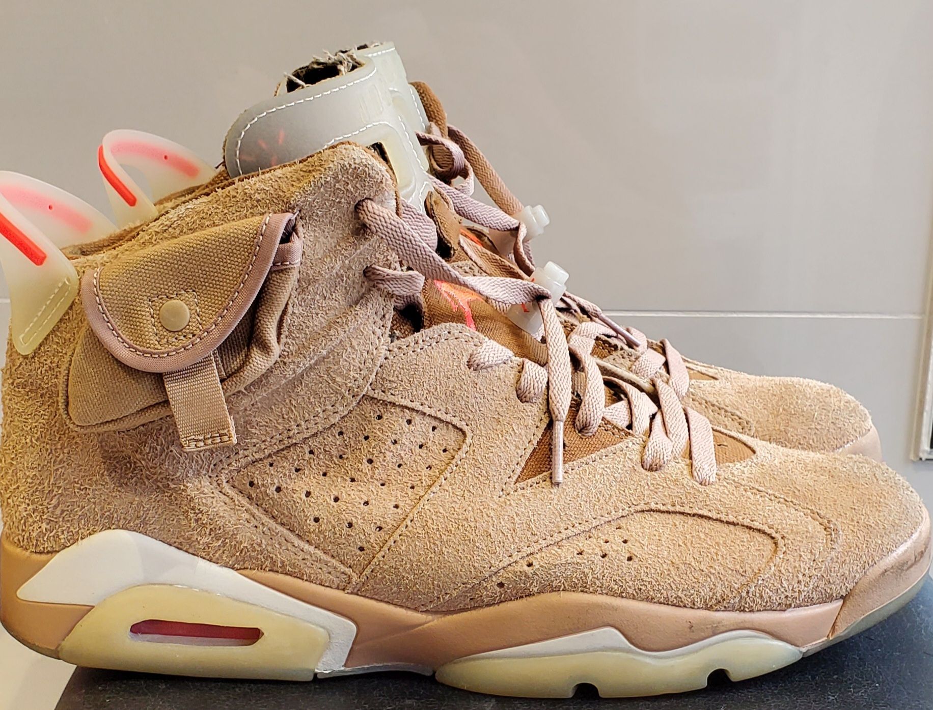 Travis Scott × Nike Air Jordan 6 "British Khaki"