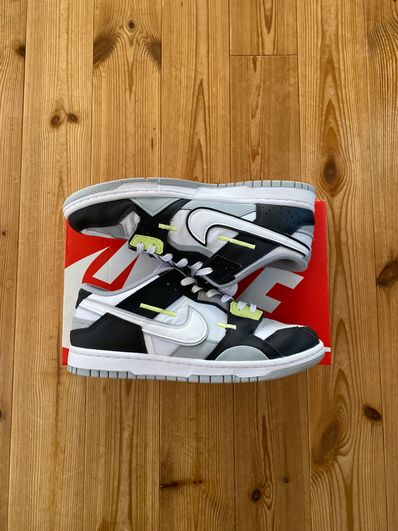 Nike Dunk Low Scrap "Black/White/Light Lemon Twist"