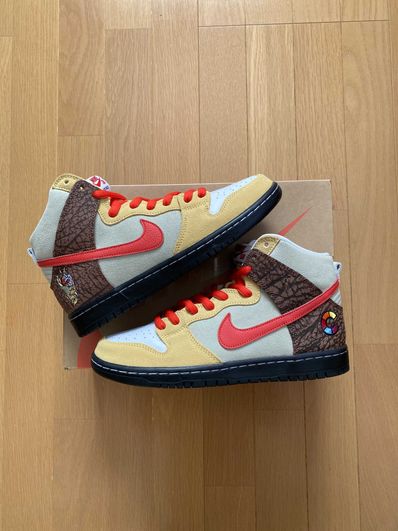 Color Skates x Nike SB Dunk High "Kebab And Destroy"