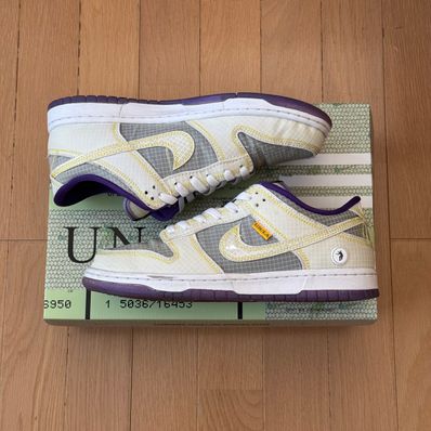 UNION × Nike Dunk Low "Court Purple"