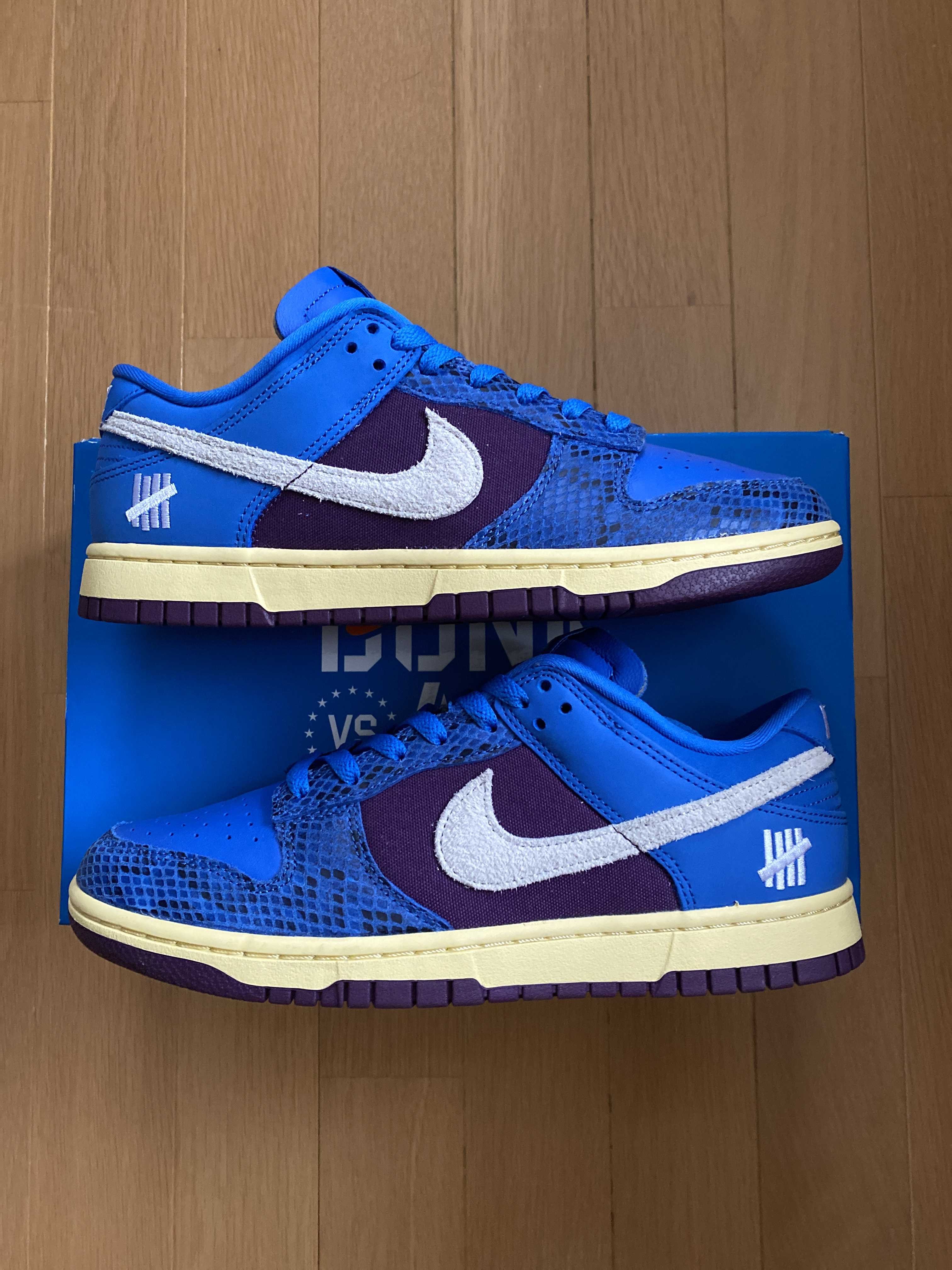 UNDEFEATED × Nike Dunk Low SP "Royal"