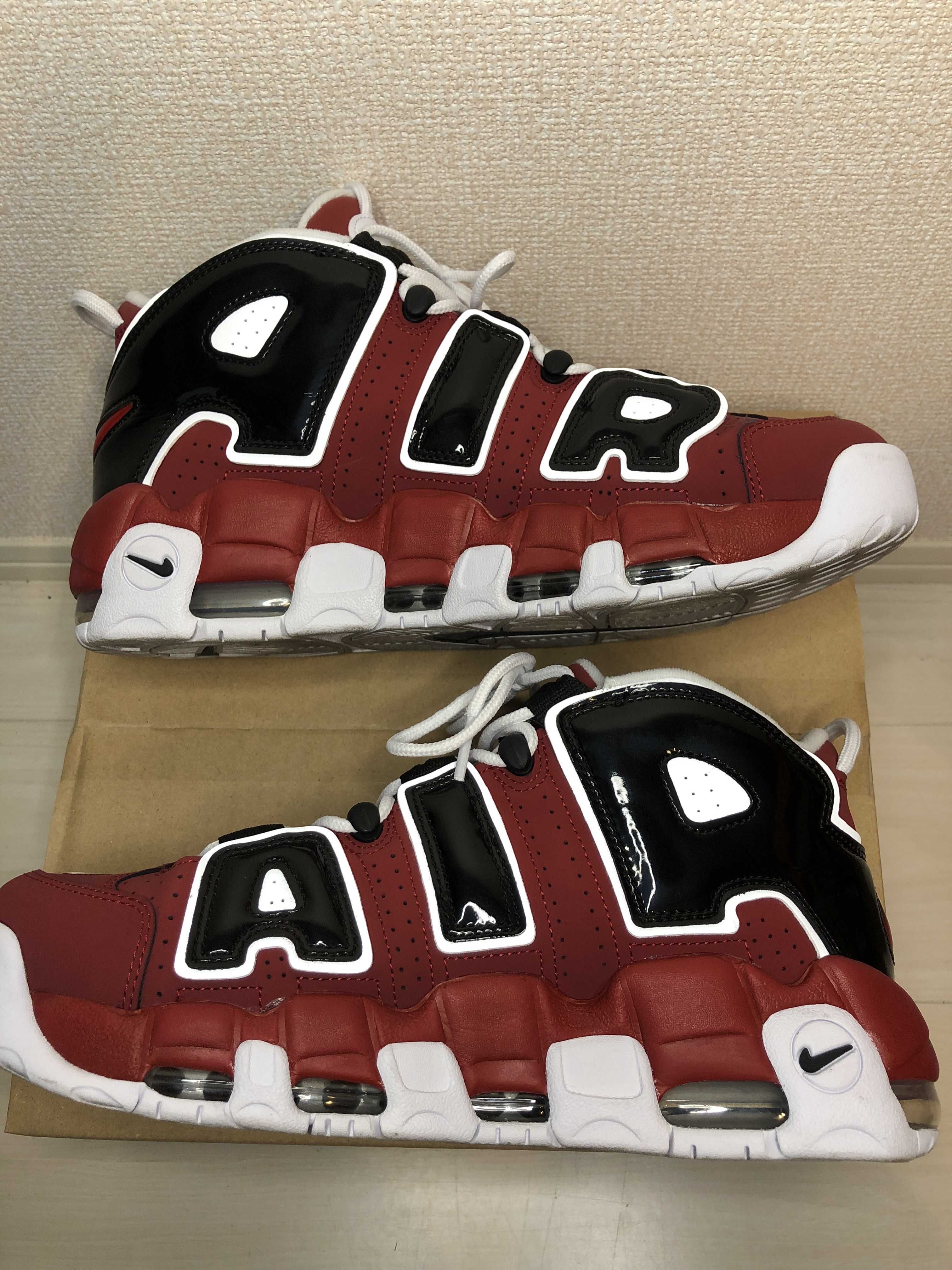 Nike Air More Uptempo ’96 "Black and Varsity Red" (2021) 