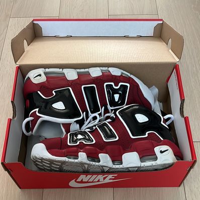 Nike Air More Uptempo ’96 "Black and Varsity Red" (2021)