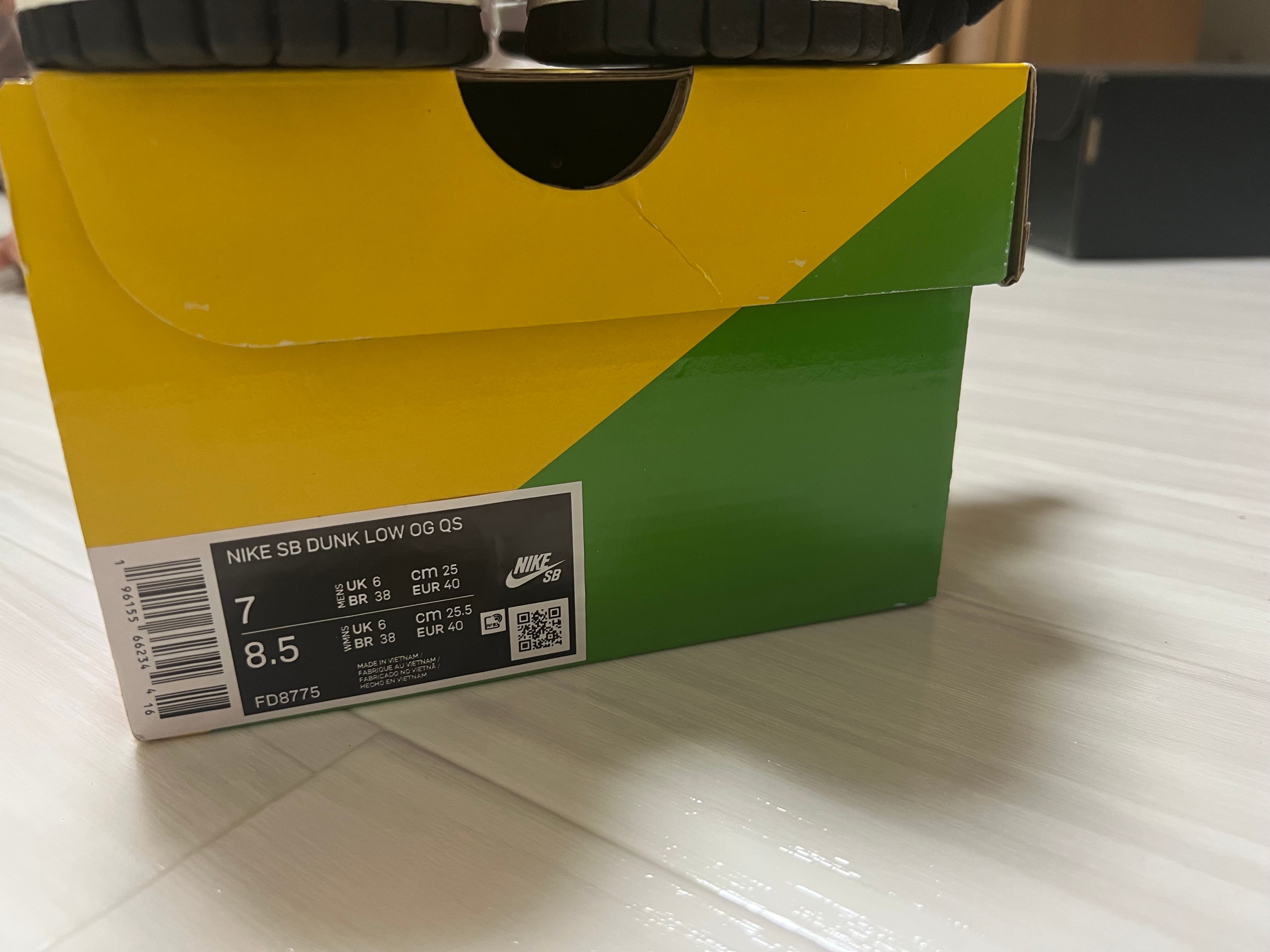 HUF × Nike SB Dunk Low "San Francisco"