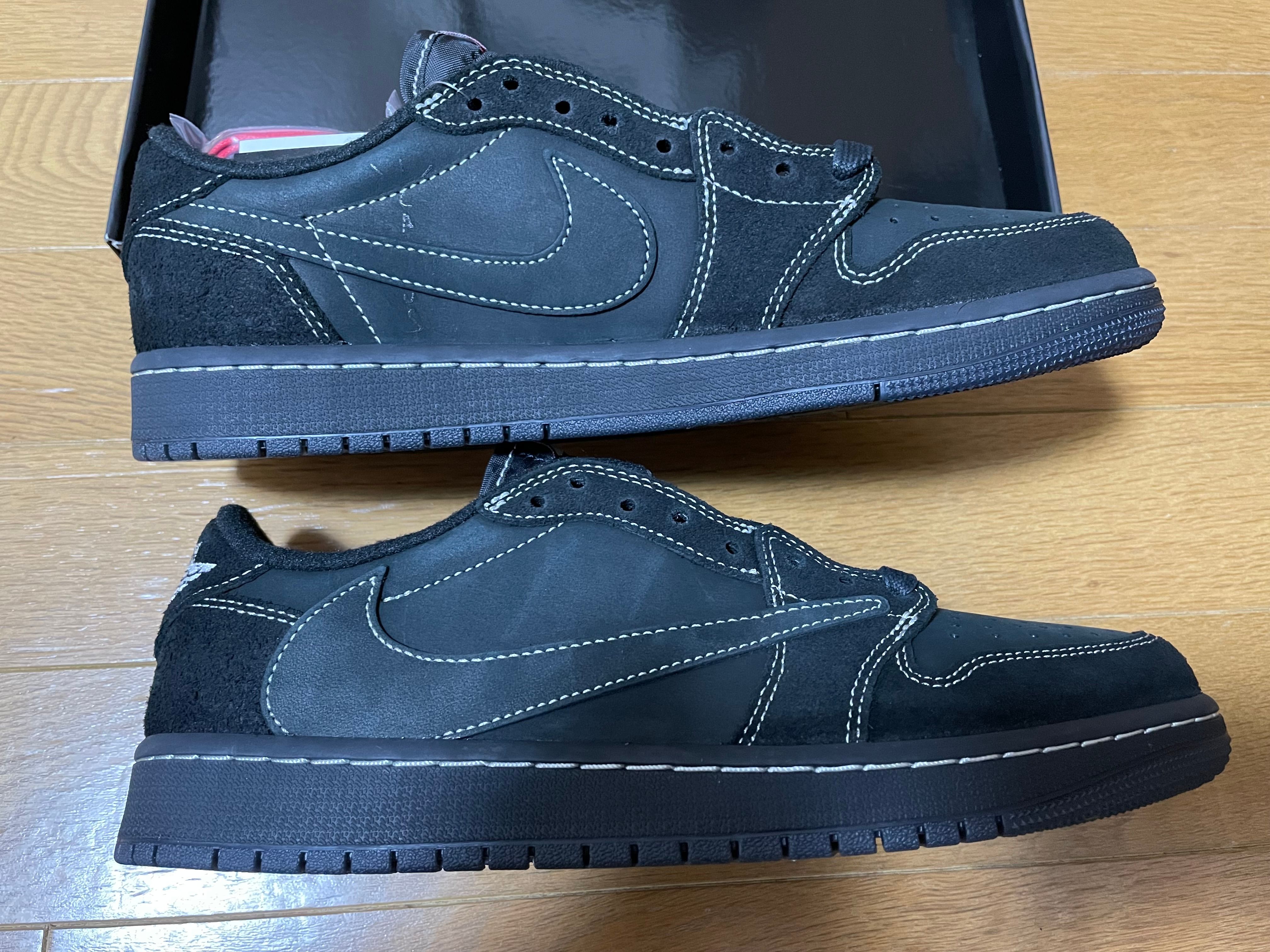 Travis Scott × Nike Air Jordan 1 Low OG SP "Black Phantom"
