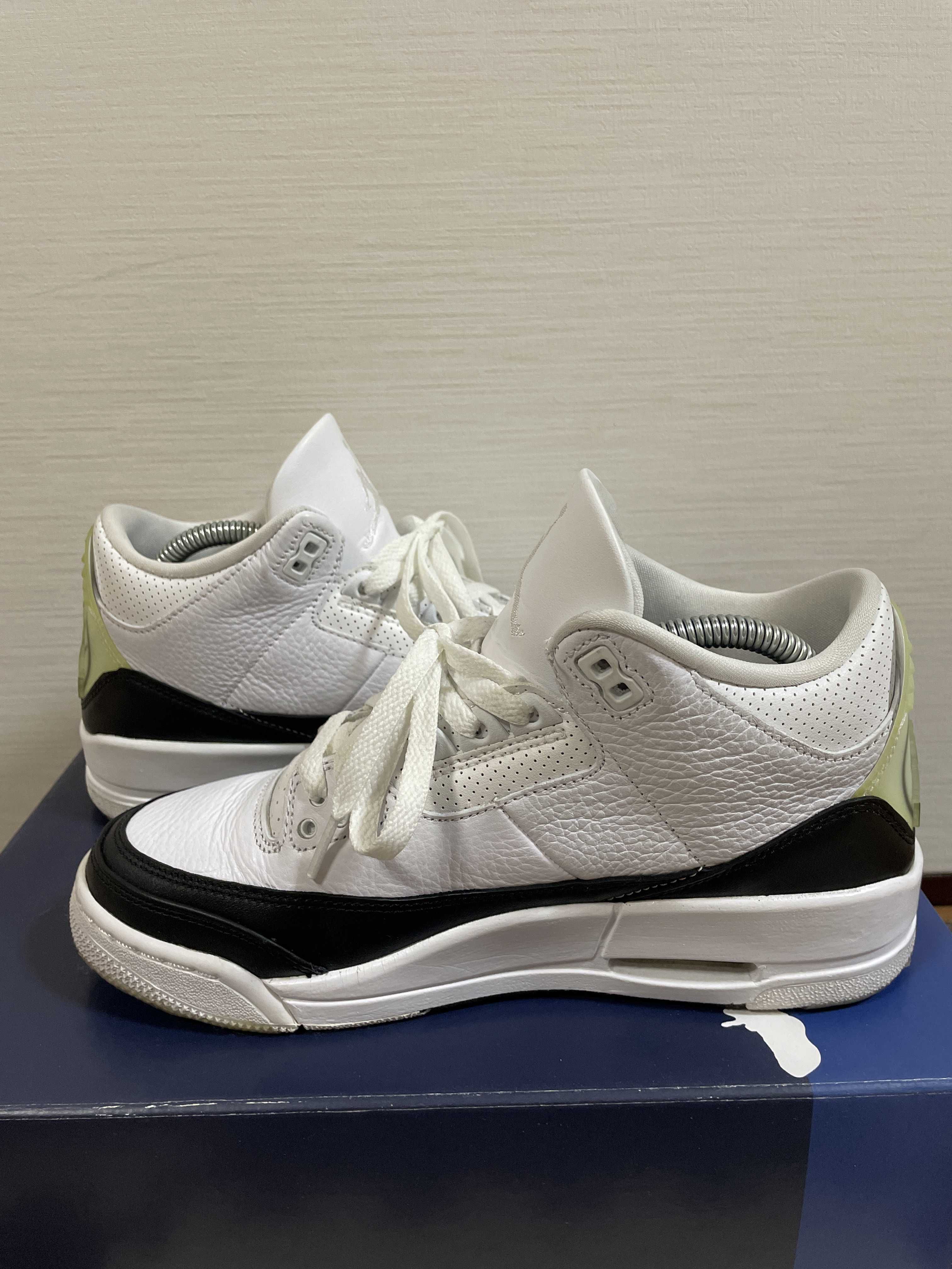 Fragment × Nike Air Jordan 3 "White/Black"