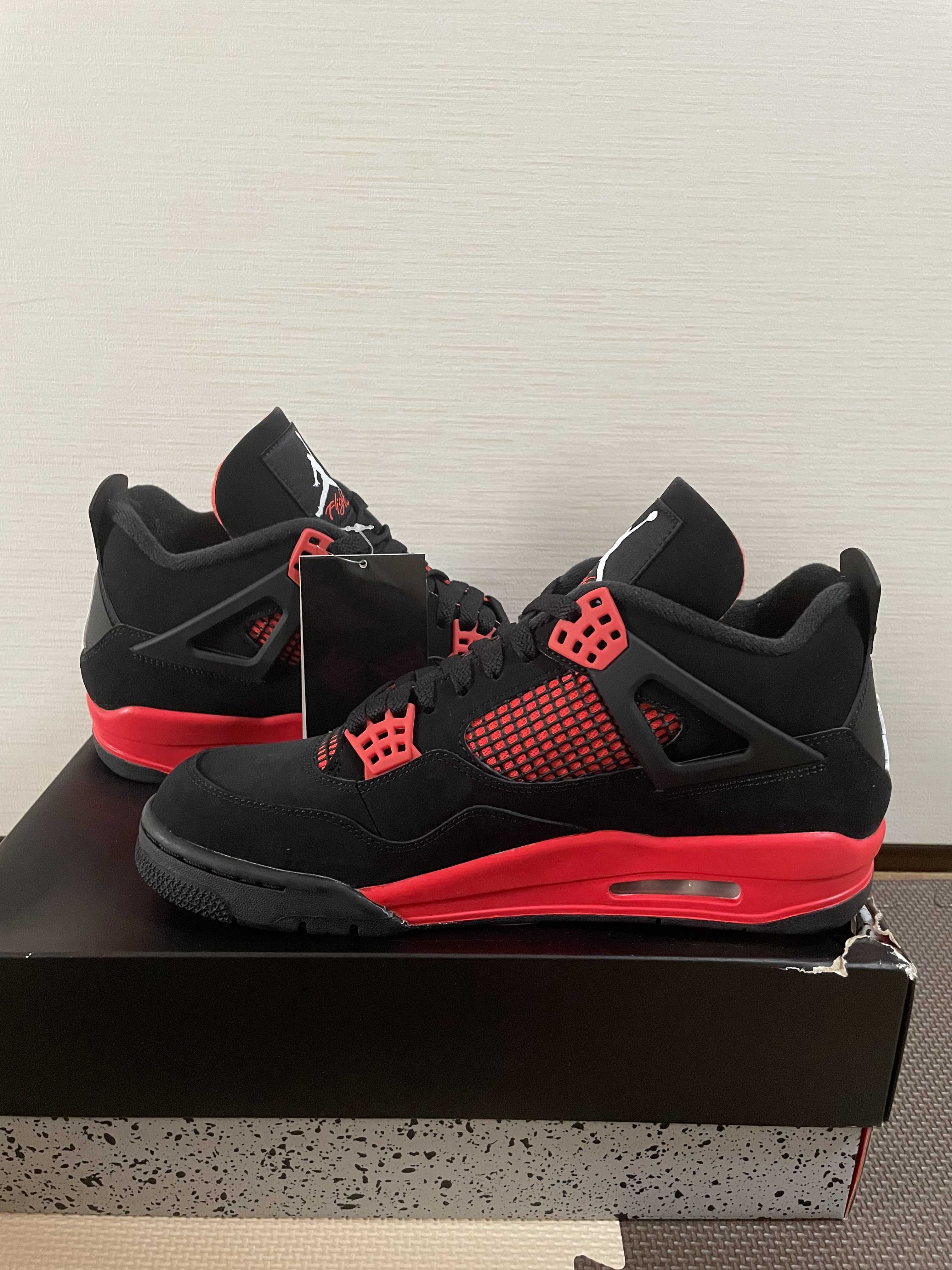 Nike Air Jordan 4 "Red Thunder/Crimson"