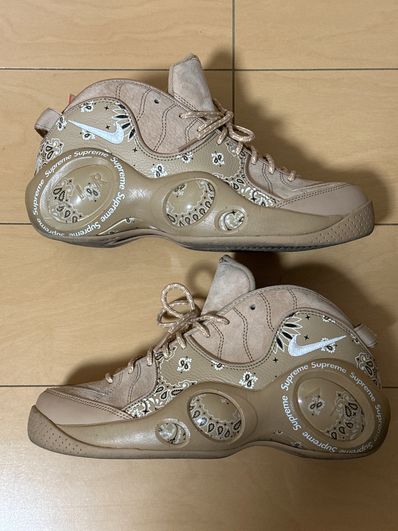 Supreme × Nike Air Zoom Flight 95 SP "Hemp/White"