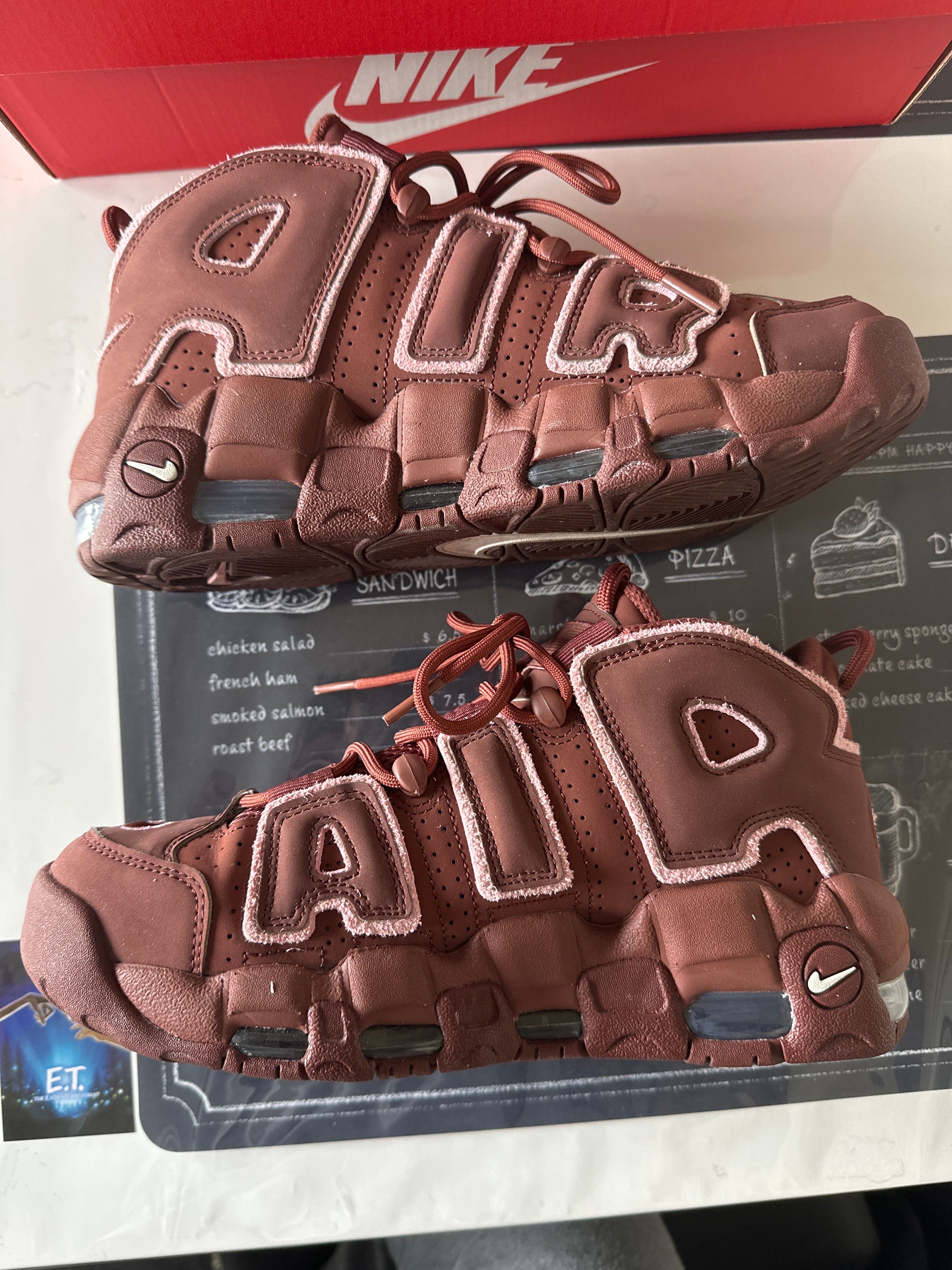 Nike Air More Uptempo '96 "Dark Pony and Soft Pink"