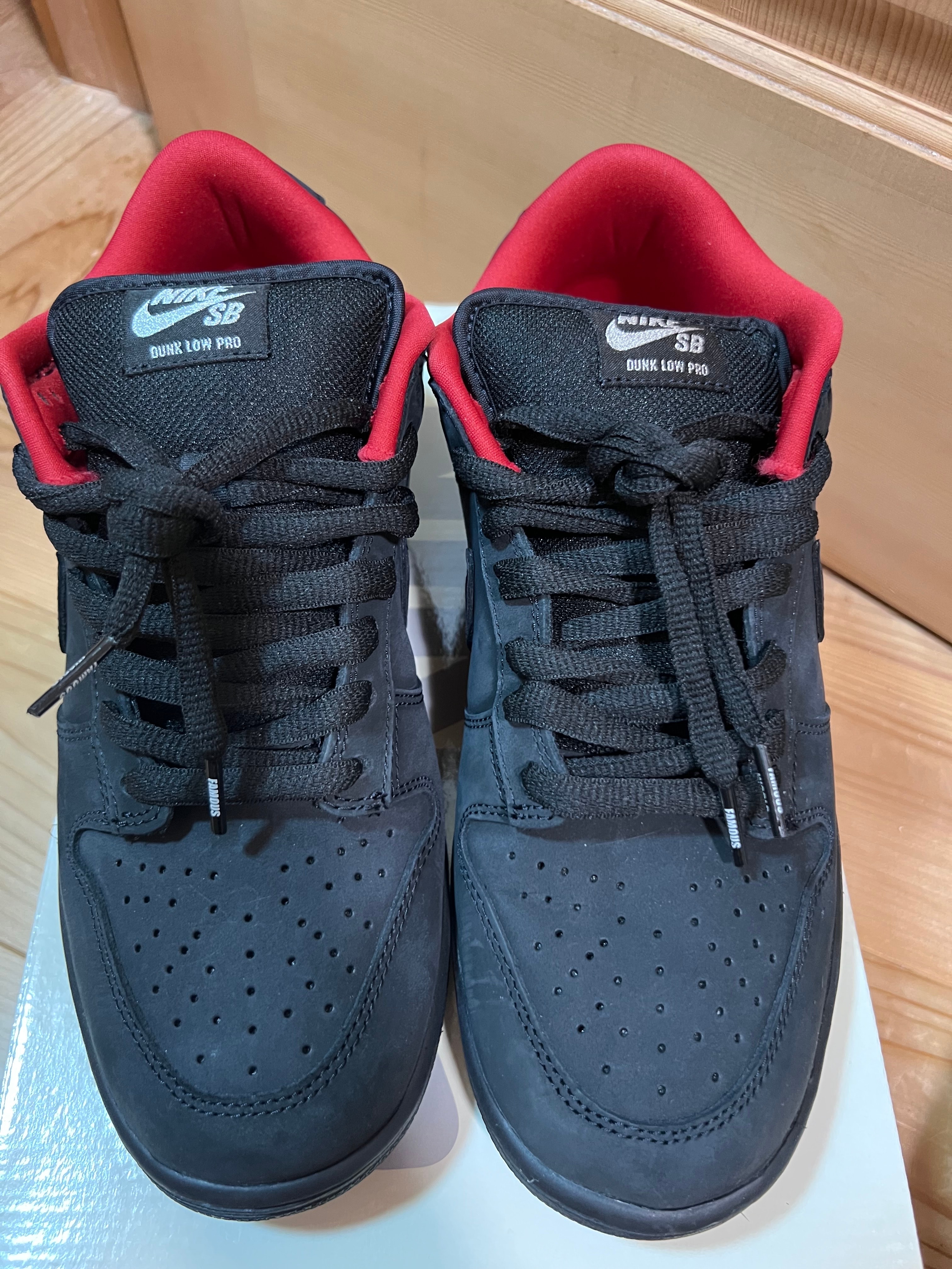 Supreme × Nike SB Dunk Low "Black" (25FW Week2)