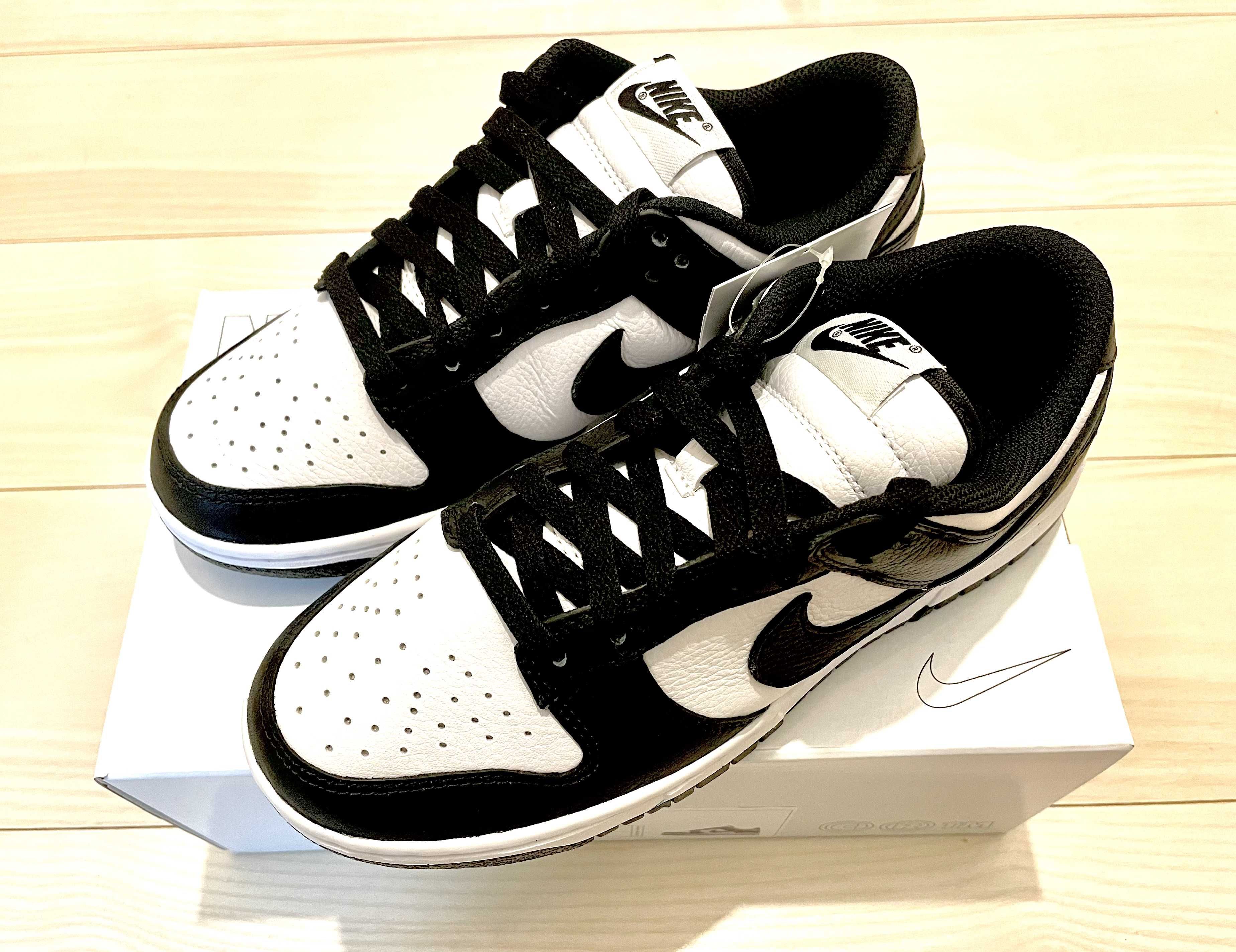 Nike GS Dunk Low "White/Black"