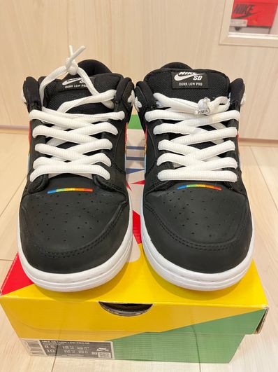 Polaroid × Nike SB Dunk Low Pro QS "Black/White"