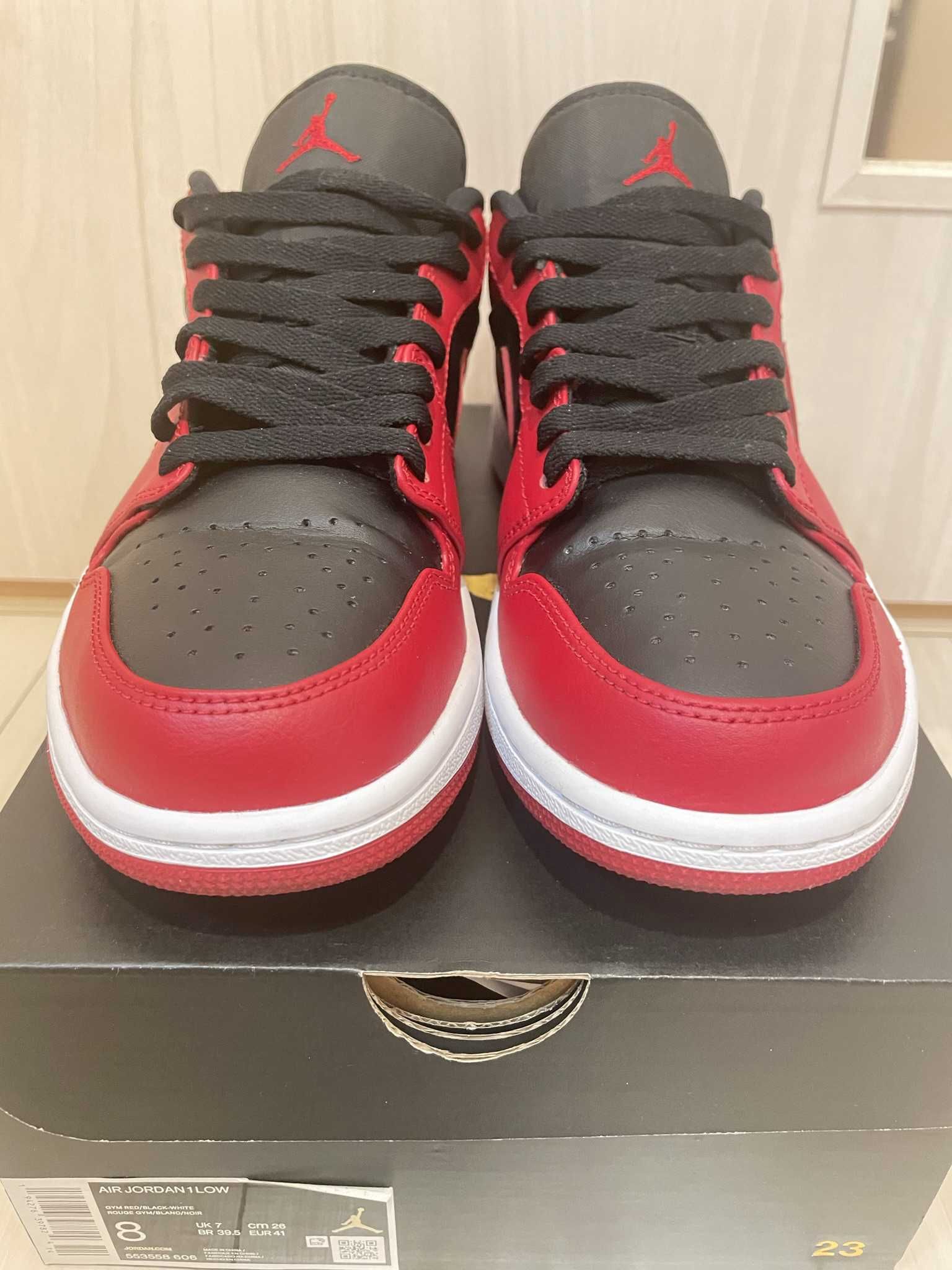 Nike Air Jordan 1 Low "Varsity Red"   