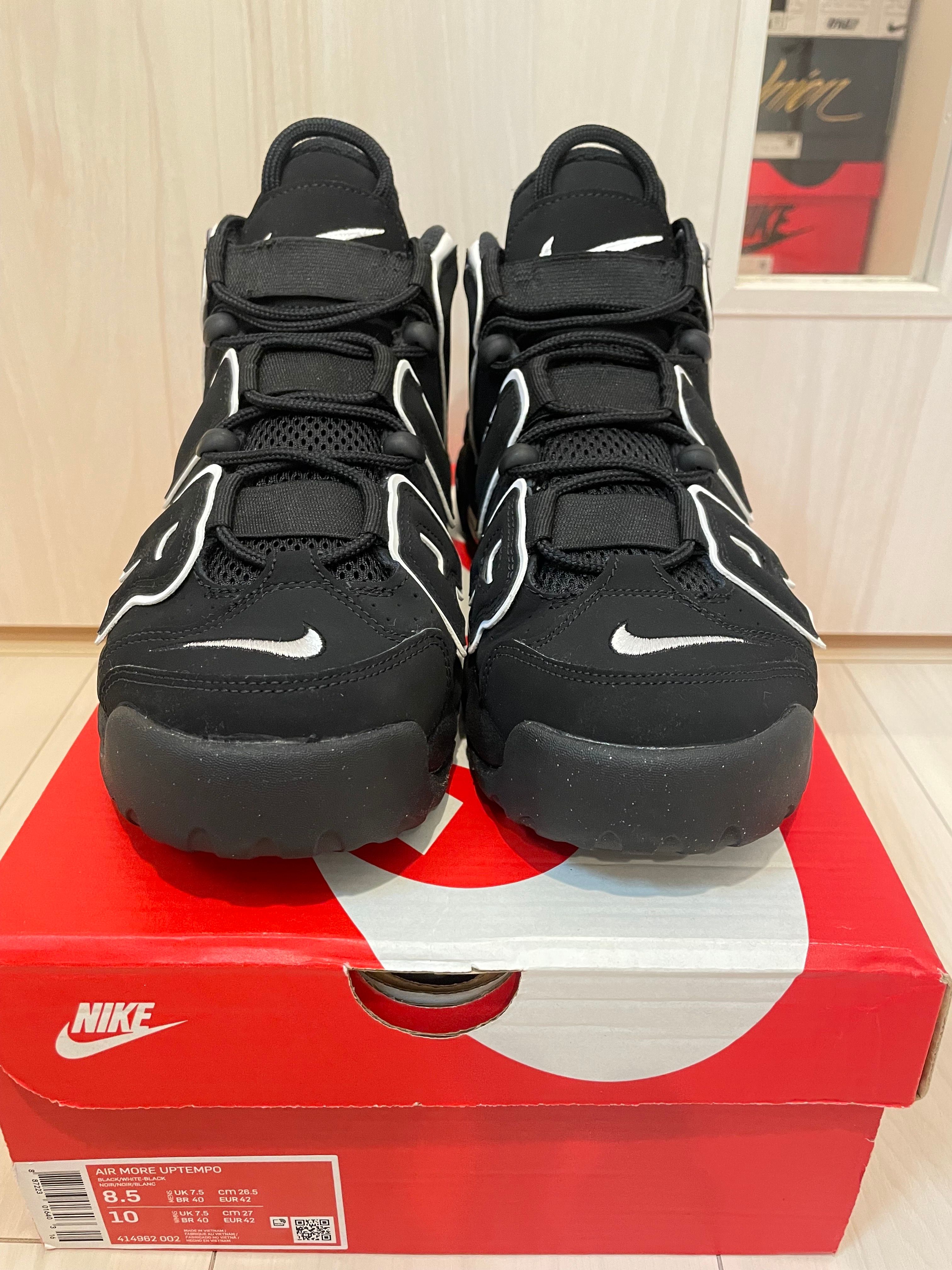 Nike Air More Uptempo "Black/White"(2020)