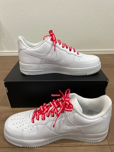 Supreme × Nike Air Force 1 Low "White"