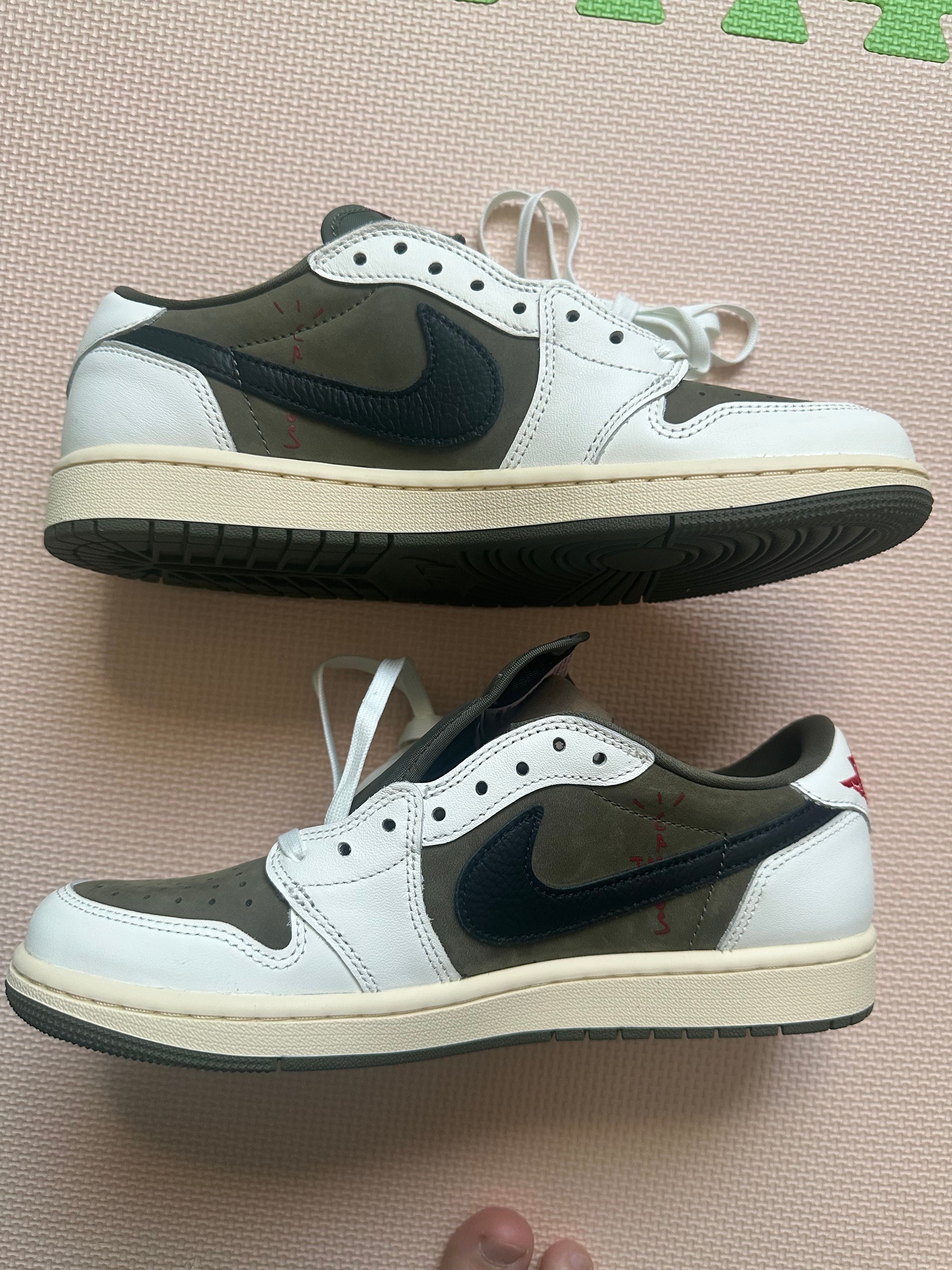 Travis Scott × Nike Air Jordan 1 Low OG SP "Reverse Olive"