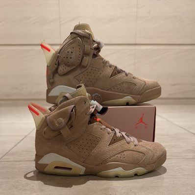 Travis Scott × Nike Air Jordan 6 "British Khaki"