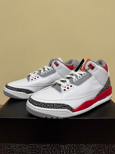 Nike Air Jordan 3 Retro OG "Fire Red" (2022)