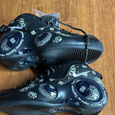 Supreme × Nike Air Zoom Flight 95 SP "Black/White"