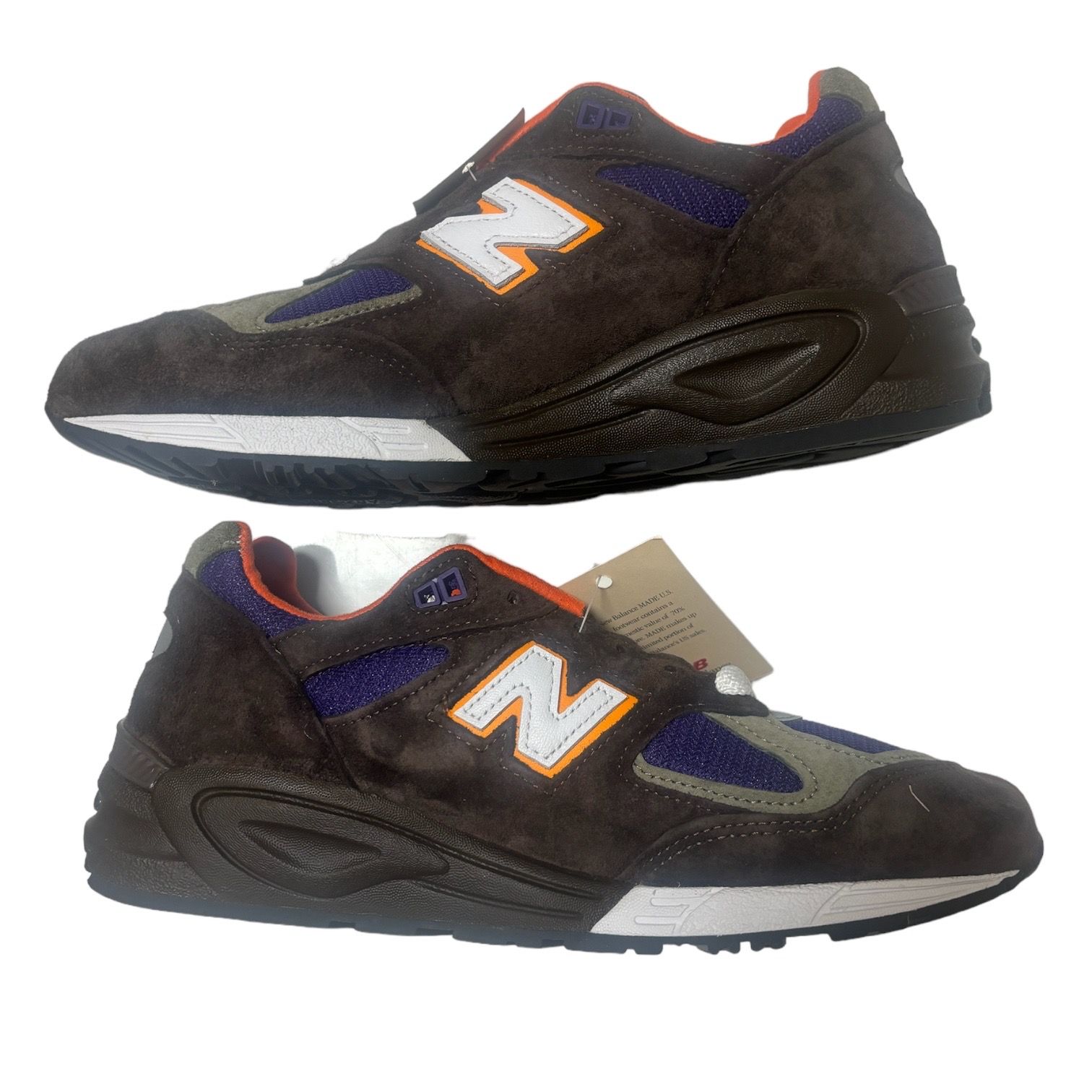 New Balance 990V2 "Brown/Purple/Orange"