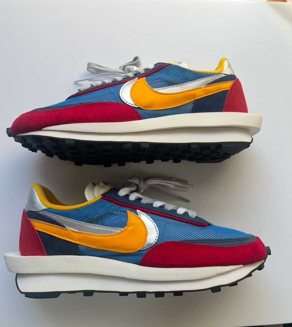 sacai × Nike LDV Waffle "Red/Blue"
