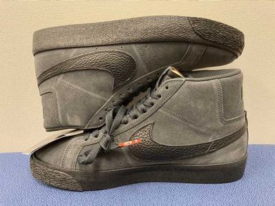 Nike SB Blazer Mid Orange Label "Dark Grey"