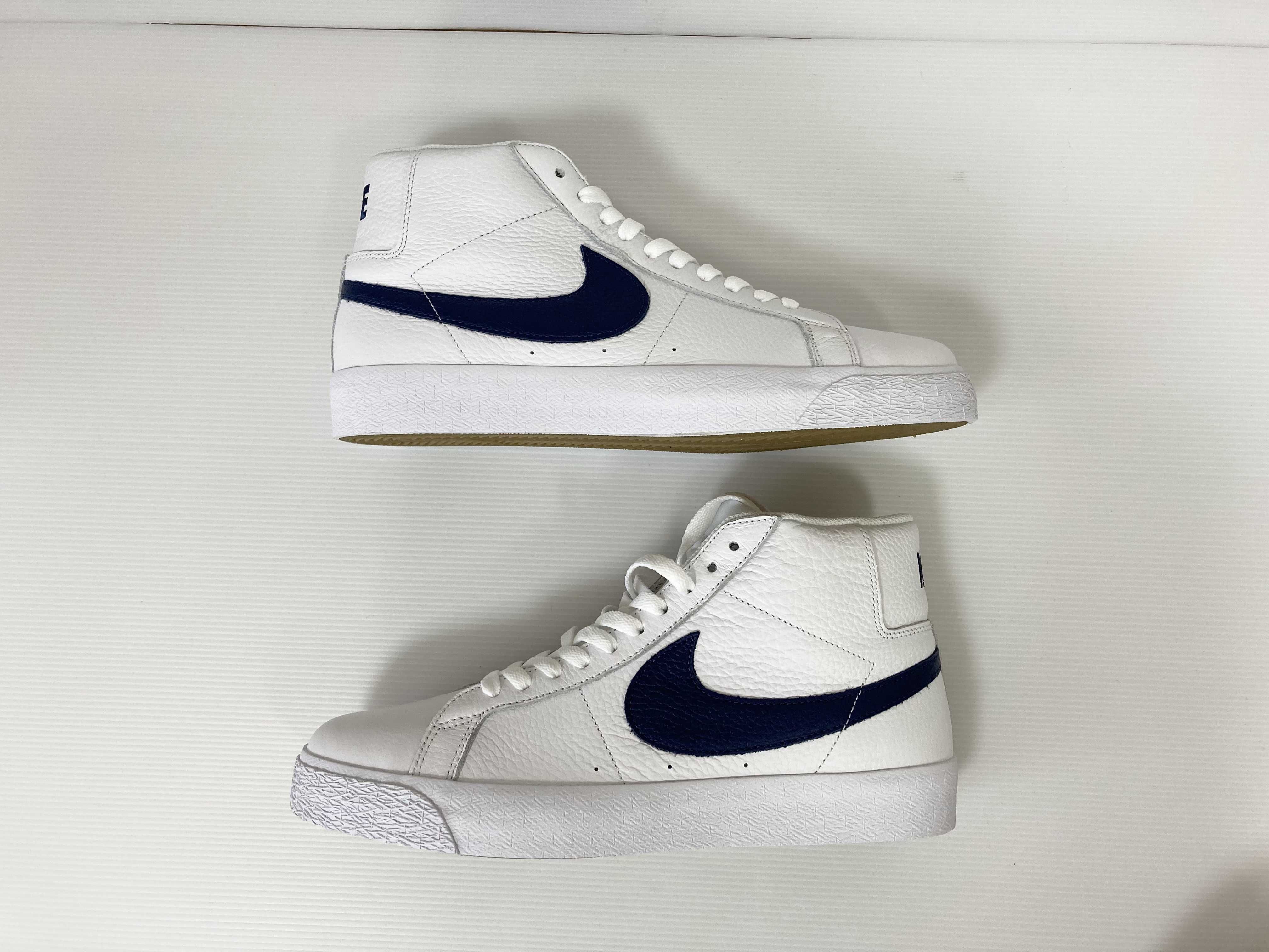 Nike Sb Zoom Blazer Mid Orange Label White Navy を買うならスニーカーダンク