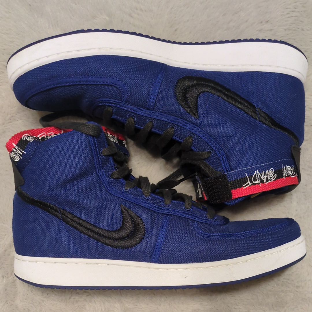 Stussy × Nike Vandal High "Deep Royal Blue"