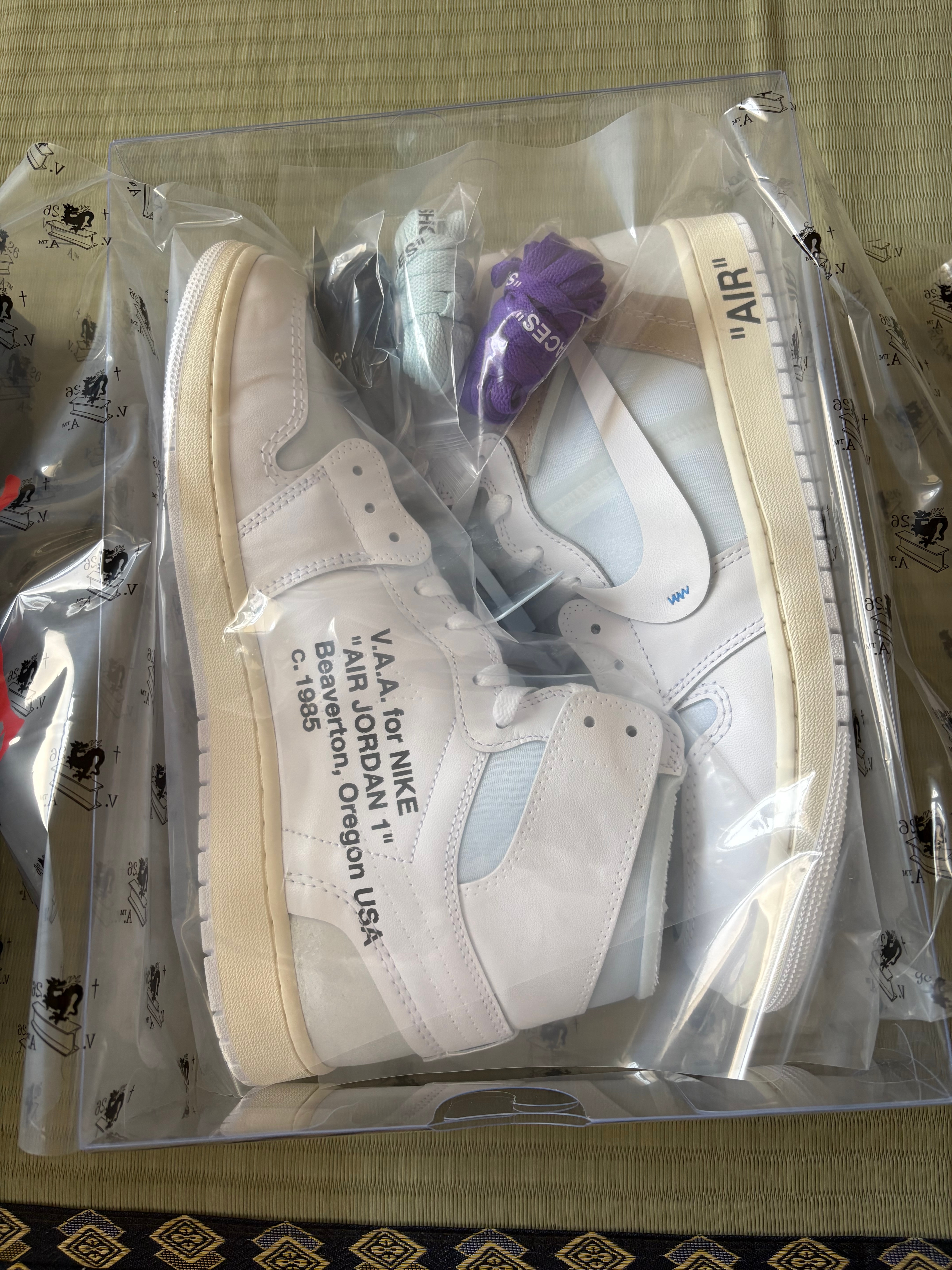 Virgil Abloh Archive (V.A.A) × Nike Air Jordan 1 Retro High OG "Alaska"