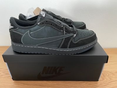 Travis Scott × Nike Air Jordan 1 Low OG SP "Black Phantom"