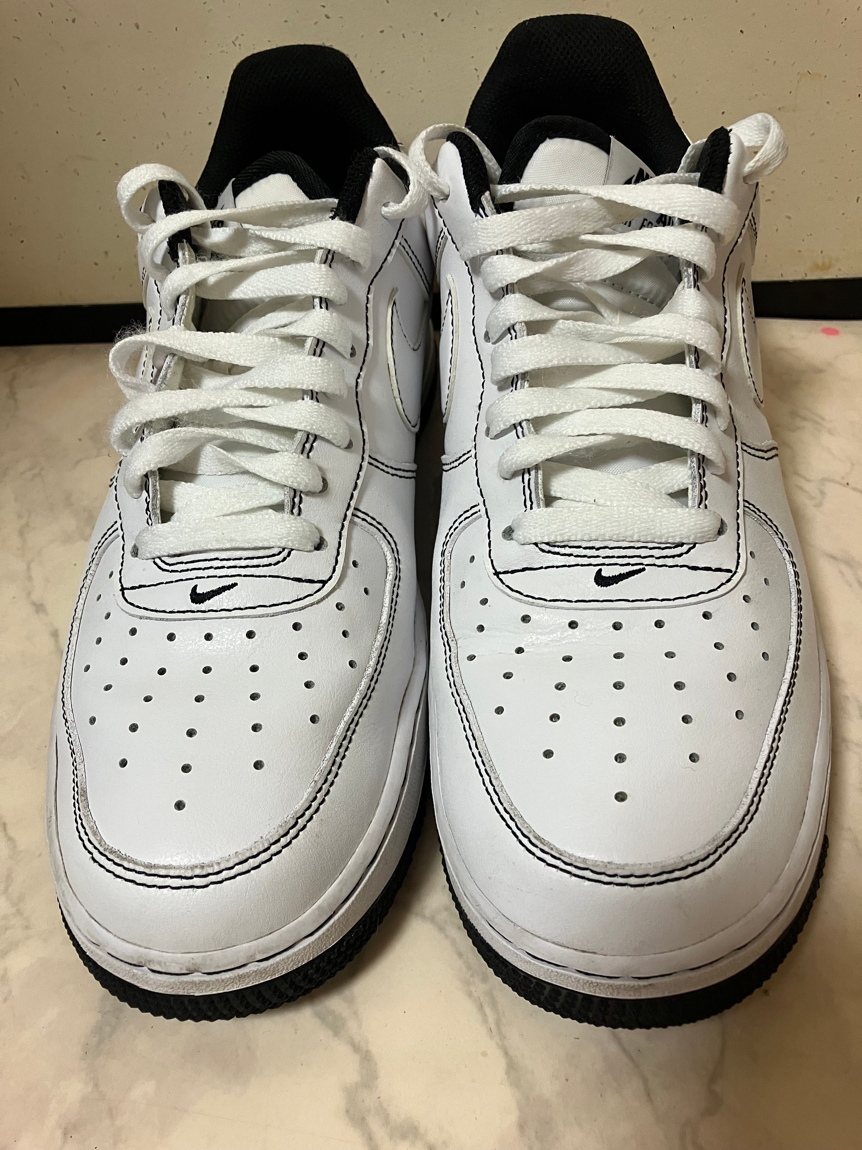 Nike Air Force 1 Low '07 "White/White-Black"