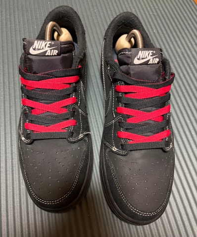 Travis Scott × Nike Air Jordan 1 Low OG SP "Black Phantom"