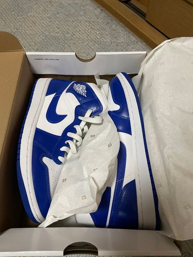 Nike Women's Air Jordan 1 Mid "Kentucky Blue"